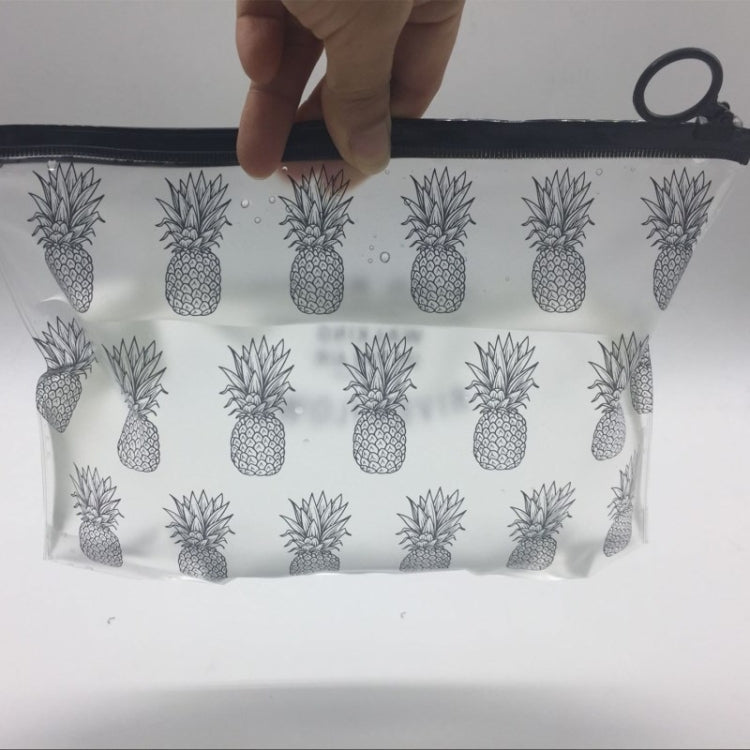 5 pezzi di borsa per cosmetici trasparente da donna alla moda da viaggio, piccola e grande, in PVC, necessaria per il trucco, custodia per il bagno, set di organizer