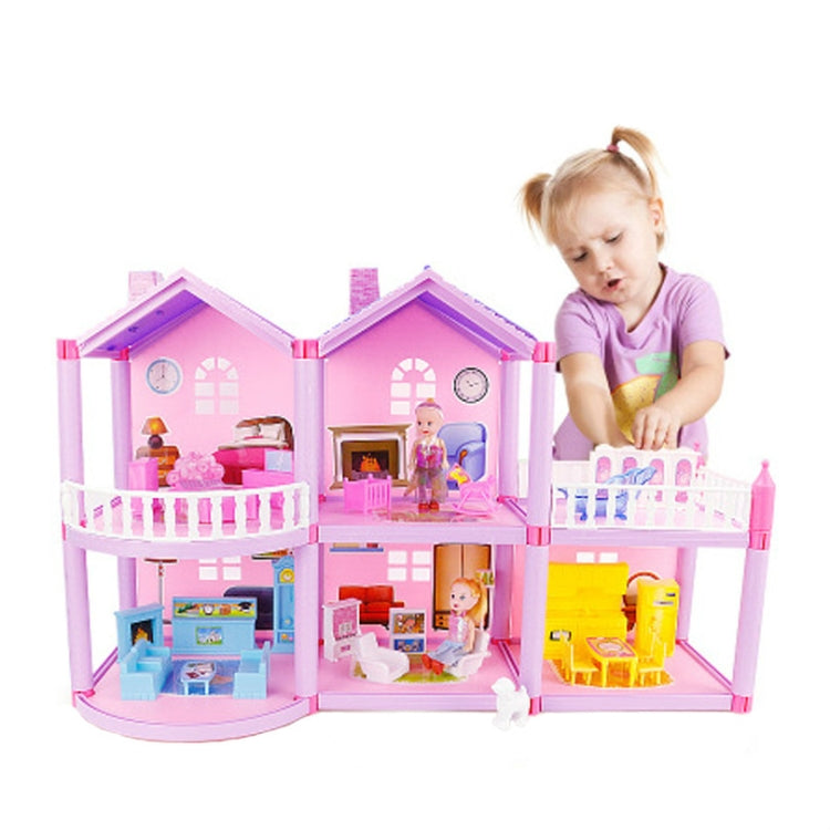 Casa delle bambole principessa in miniatura 46x31x7 cm