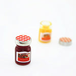 Mini accessori per casa delle bambole Mini vasetto di marmellata Simulazione Condimenti da cucina, Jam Jar