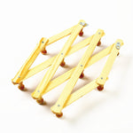 Stendibiancheria pieghevole da appendere alla parete retrattile in legno massiccio, Coat Rack Drying Rack