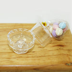 Mini accessori per casa delle bambole Pentola da dessert Tagliere Giocattolo da cucina per bambini, Candy Jar