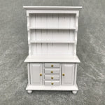 Libreria multifunzione in legno per mobili in miniatura per casa delle bambole 1/12