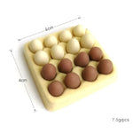 Mini scatola delle uova per casa delle bambole con 16 uova giocattolo modello, Mini Egg Box