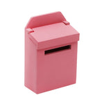 Mini cassetta postale in legno per accessori per casa delle bambole in scala 1:12 da 2 pezzi