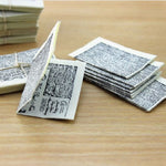 Simulazione in miniatura della casa delle bambole Un fascio di giocattoli per bambini di giornali, One Bundle of Newspaper