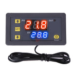 Termostato digitale con interruttore e display 12V