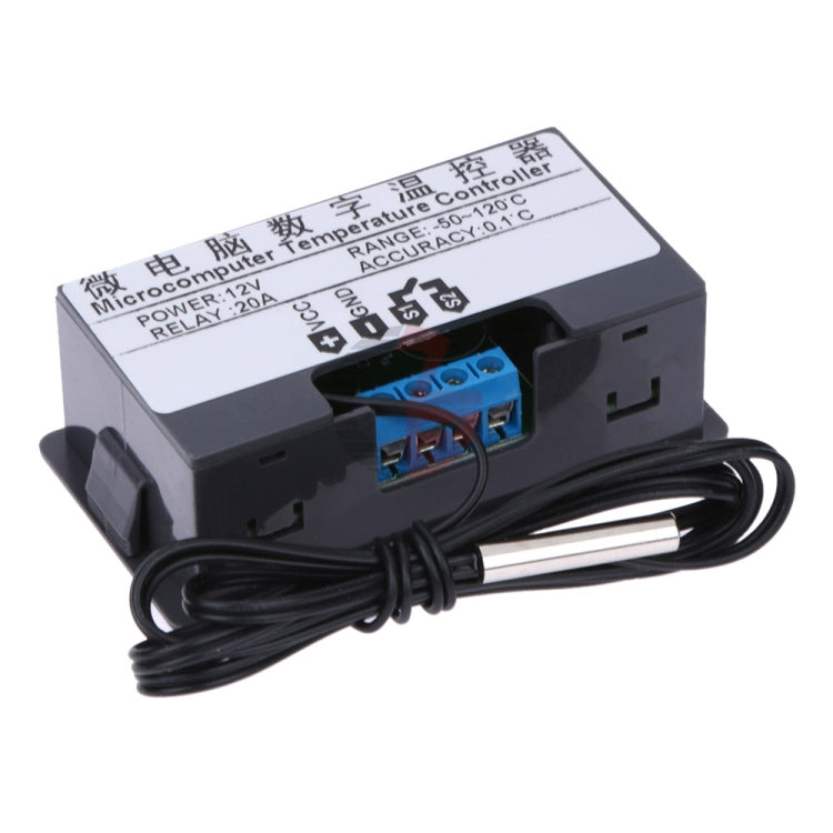 Termostato digitale con interruttore e display 12V