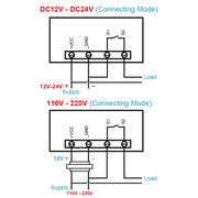 Termostato con interruttore display digitale intelligente per microcomputer ad alta precisione, 5V Power Supply, 12V Power Supply, 24V Power Supply