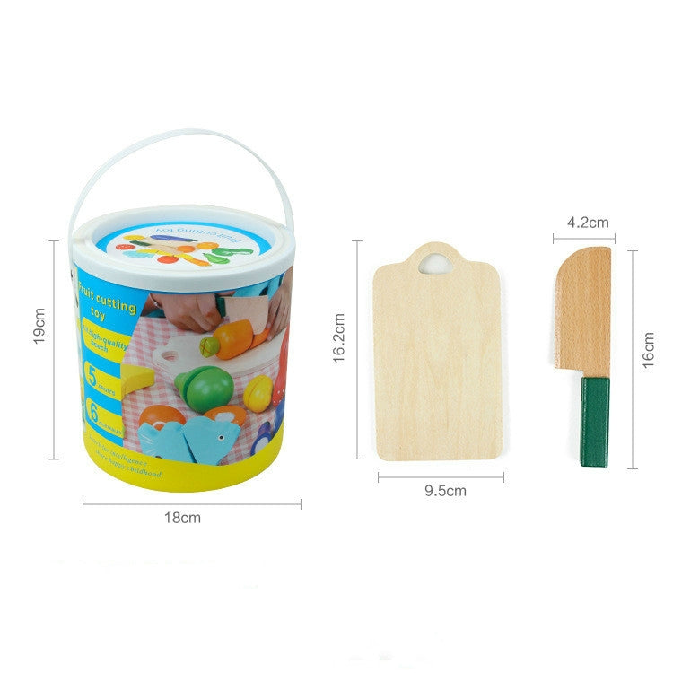 Giocattolo da taglio frutta e verdura per bambini