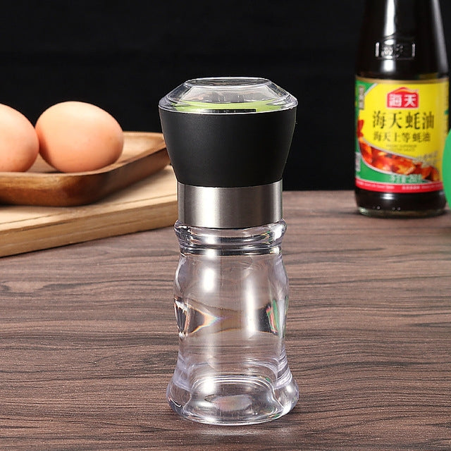Gadget da cucina multifunzione per serbatoio di condimento, macinino per pepe creativo manuale