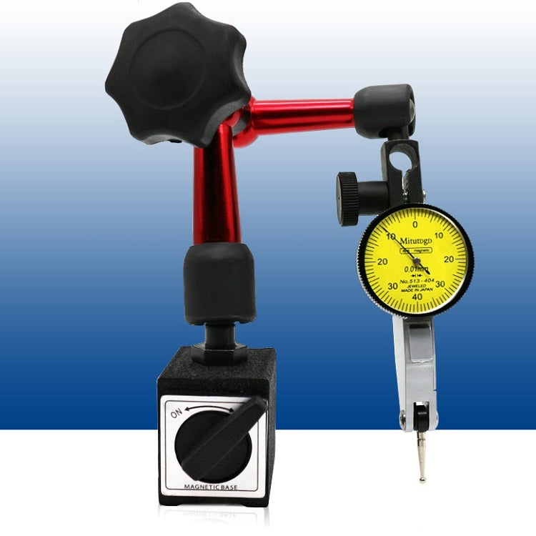 Staffa per indicatore quadrante con supporto magnetico meccanico universale con base magnetica, Universal Small Table, Leverage Dial Indicator, Small Table + Dial Indicator