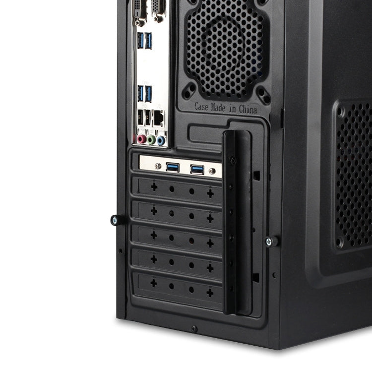 Linea di deflettori PCI posteriori USB 3.0 da 50 cm Telaio a tutta altezza fai da te con cavo di trasferimento auricolare a 20 pin
