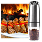 Macinapepe elettrico automatico macina sale con luce a LED, Automatic Electric Pepper Grinder