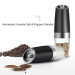 Macinapepe elettrico automatico macina sale con luce a LED, Automatic Electric Pepper Grinder
