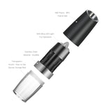 Macinapepe elettrico automatico macina sale con luce a LED, Automatic Electric Pepper Grinder