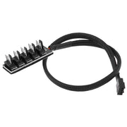 Hub ventola PWM per ventola del computer da 2 pezzi, A Drag Five, A Drag Four