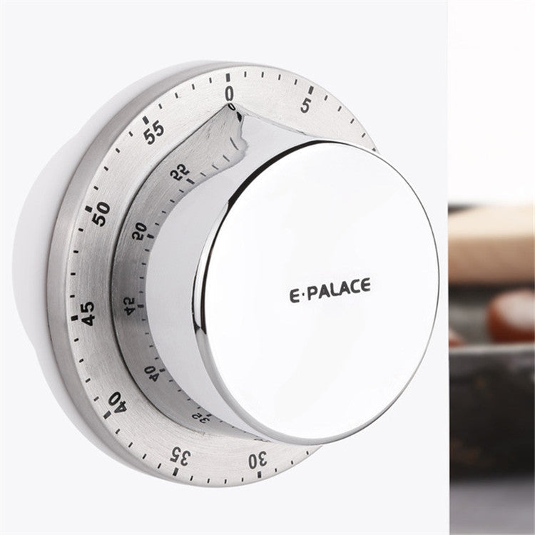 Timer da cucina magnetico in acciaio inox 60 minuti