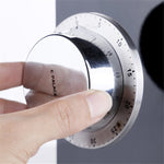 E-PALACE Timer magnetico Timer da cucina in acciaio inossidabile Sveglia creativa Promemoria meccanico Conto alla rovescia Pomodoro, E-PALACE Magnet Timer