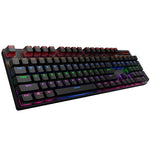 Rapoo V500 PRO Luce mista 104 tasti Desktop Laptop Gioco per computer Esports Office Home Digitazione Tastiera meccanica cablata, Black Shaft, Green Shaft, Tea Shaft, Red Shaft