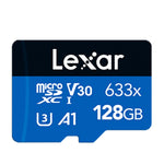 Lexar 633x 128 GB Registratore di guida ad alta velocità Scheda di memoria dedicata per telefono cellulare con scheda TF, 128GB