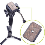 YUNTENG VCT-288RM Fotocamera SLR Monopiede Supporto per fotocamera Piede Testa idraulica Supporto per fotografia professionale, Altezza massima: 1,48 m, VCT-288RM