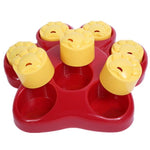 Pet Choke Slow Food Bowl Divertente caccia al tesoro Giocattoli educativi per animali domestici, Pet Educational Toys