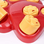 Pet Choke Slow Food Bowl Divertente caccia al tesoro Giocattoli educativi per animali domestici, Pet Educational Toys