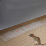 Mouse appiccicoso trasparente con colla resistente 120x28 cm