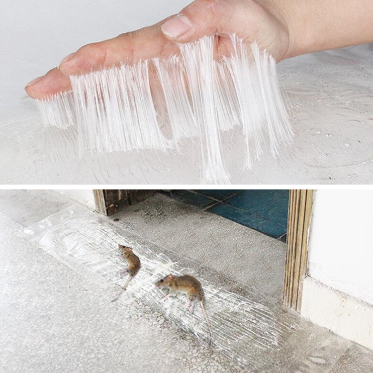 Mouse appiccicoso trasparente con colla resistente 120x28 cm