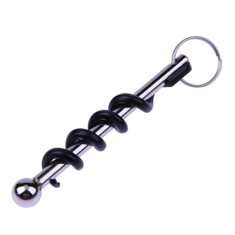 Apribottiglie Outdoor Mini EDC Cork Screw Apribottiglie per vino rosso Portachiavi Strumento multifunzionale per attrezzature di sopravvivenza da campeggio