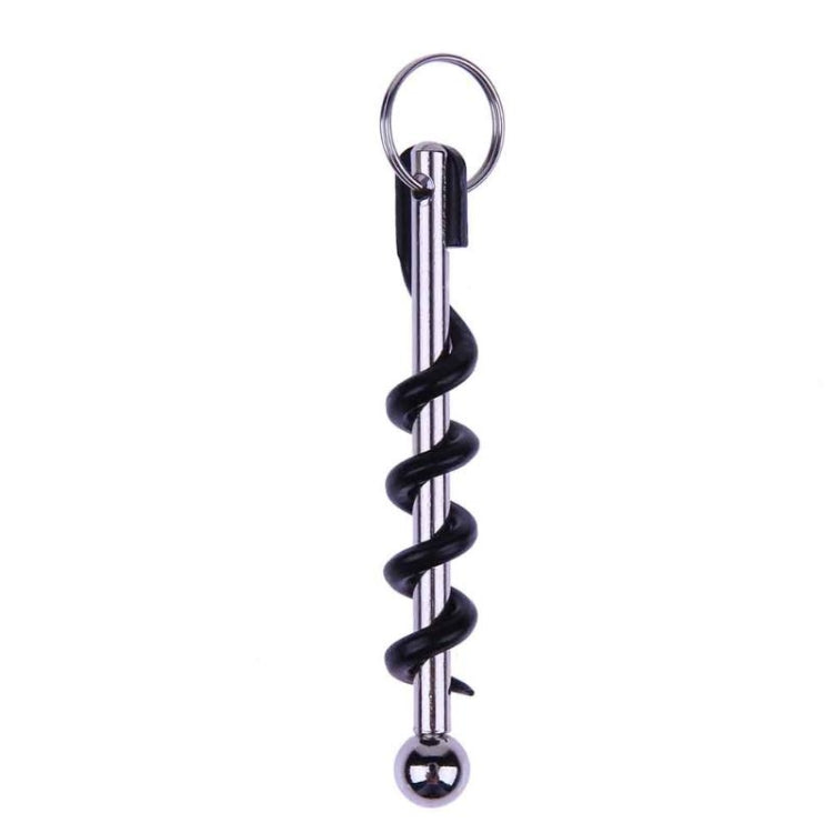 Apribottiglie Outdoor Mini EDC Cork Screw Apribottiglie per vino rosso Portachiavi Strumento multifunzionale per attrezzature di sopravvivenza da campeggio
