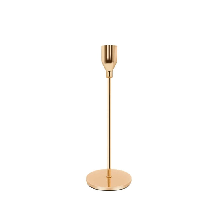 Decorazione creativa della tavola di nozze con portacandele a testa singola, S, M, L