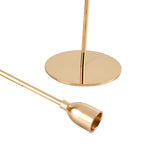 Decorazione creativa della tavola di nozze con portacandele a testa singola, S, M, L