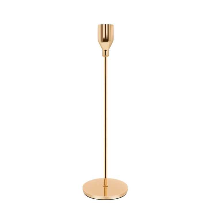 Decorazione creativa della tavola di nozze con portacandele a testa singola, S, M, L