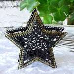 Decorazioni natalizie Candeliere marocchino Candele Candelabro colorato stella a cinque punte, Five-pointed Star