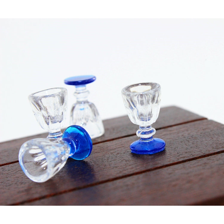 3 pezzi mini calici trasparenti bicchieri boccale di birra accessori modello casa delle bambole, Glasses Beer