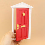 1:12 Casa delle bambole in miniatura Porta delle fiabe Giocattolo della casa da gioco