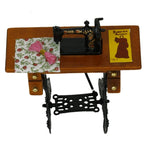 Modello di scena della decorazione della casa delle bambole del giocattolo della mini macchina da cucire, Sewing Machine
