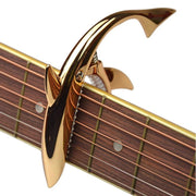 Capotasto per chitarra in lega di zinco a forma di squalo, Guitar Capo