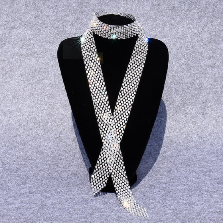 Accessori per costumi da ballo con farfallino con strass e paillettes da donna, White Diamond on White, Colorful Diamond on White, White Diamond on Black, Gun Black Diamond on Black, Red Diamond on Black, Blue Diamond on Black, Gold Diamond on Black   ...