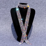 Accessori per costumi da ballo con farfallino con strass e paillettes da donna, White Diamond on White, Colorful Diamond on White, White Diamond on Black, Gun Black Diamond on Black, Red Diamond on Black, Blue Diamond on Black, Gold Diamond on Black   ...