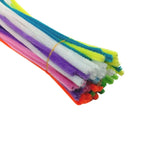 100 pezzi peluche bastone giocattoli educativi per bambini materiali fatti a mano, consegna colore casuale
