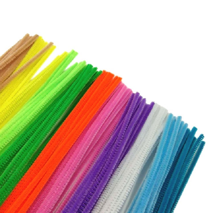 100 pezzi peluche bastone giocattoli educativi per bambini materiali fatti a mano, consegna colore casuale