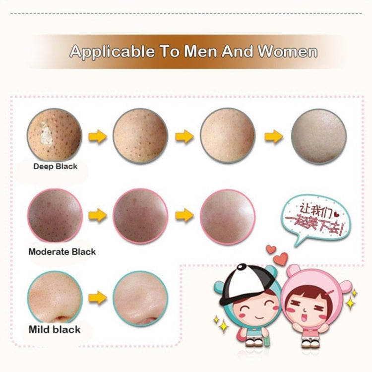Maschera per naso di maiale di bellezza da 3 pezzi Rimuovi la pelle del kit per la rimozione dell'acne dei punti neri Cancella la pelle del kit in 3 passaggi della testa nera