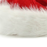 Cappelli natalizi in peluche di velluto denso Cappellino natalizio per le vacanze di Natale per Babbo Natale, Dense Velvet Plush Hat