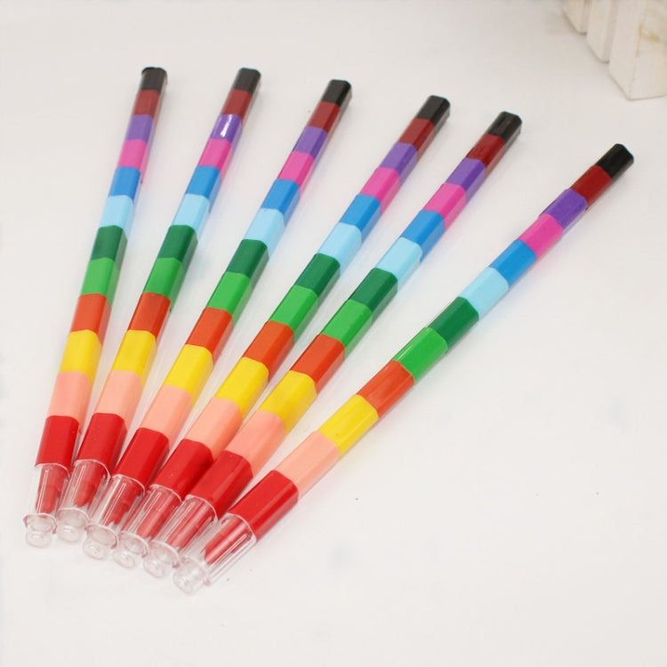 Set 18 pezzi pastelli e pennelli per bambini 12 colori