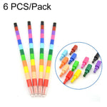 Set 18 pezzi pastelli e pennelli per bambini 12 colori