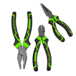 Pinza obliqua a punta metallica multifunzione di livello industriale, Long Nose Pliers 6 Inch, Diagonal Pliers 6 Inch, Wire Cutter 8 Inch
