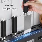 Porta bacchette da cucina in acciaio inox 30-60 cm