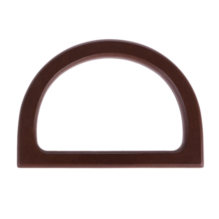 6 accessori per borsa con manico in legno a forma di D., D-shaped Wooden Handle